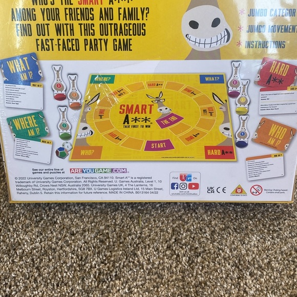 NWT Smart Ass Trivia Board Game - Picture 5 of 5